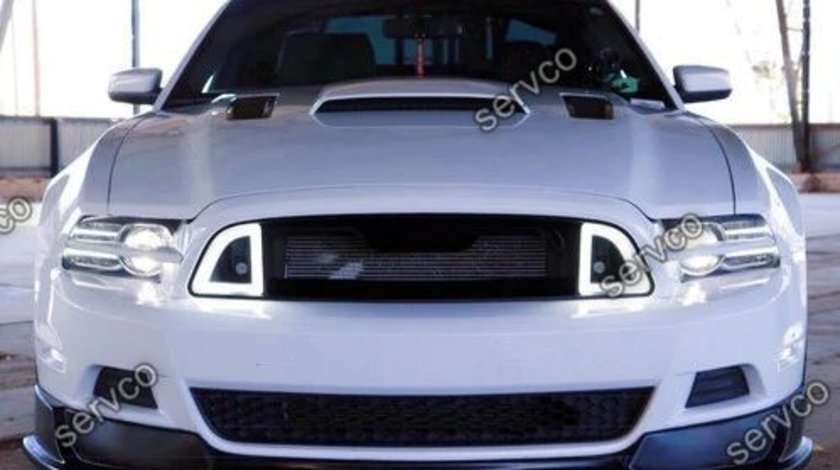 Grila bara fata Ford Mustang GT V6 RTR LED Style 2013-2014 v10