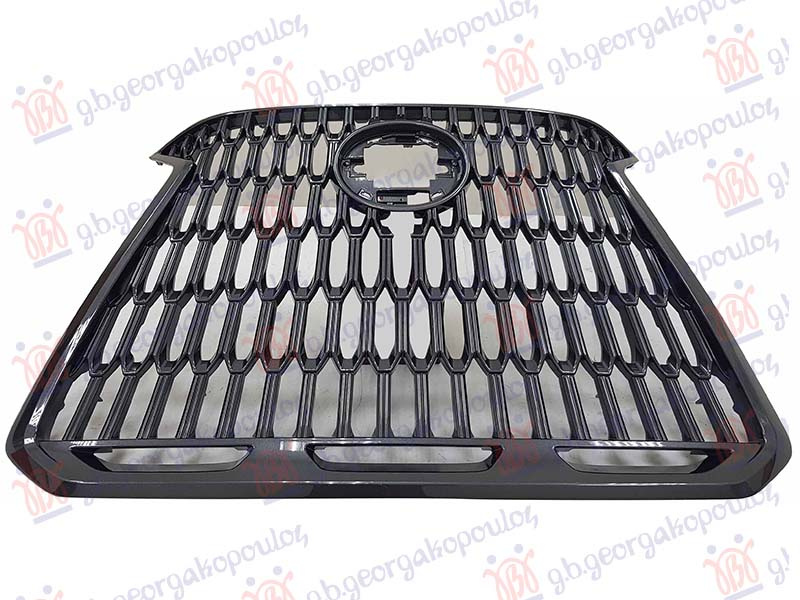 Grila bara fata Lexus NX 2022- NOUA 53111-78200 (NEGRU) (CU ORIFICIU CAMERA) (CU 2 ORIFICII SENZORI PARCARE)
