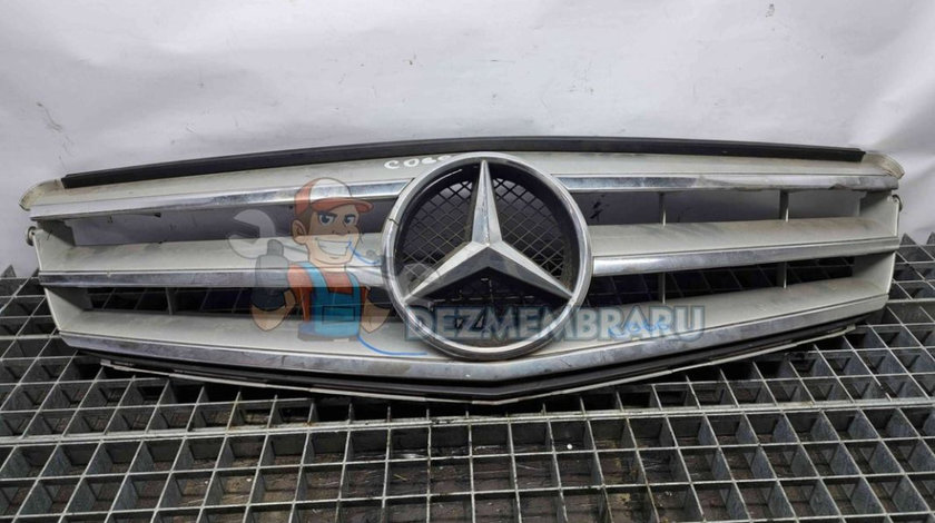 Grila bara fata Mercedes Clasa C (W204) [Fabr 2007-2014] A2048800023 cu defect