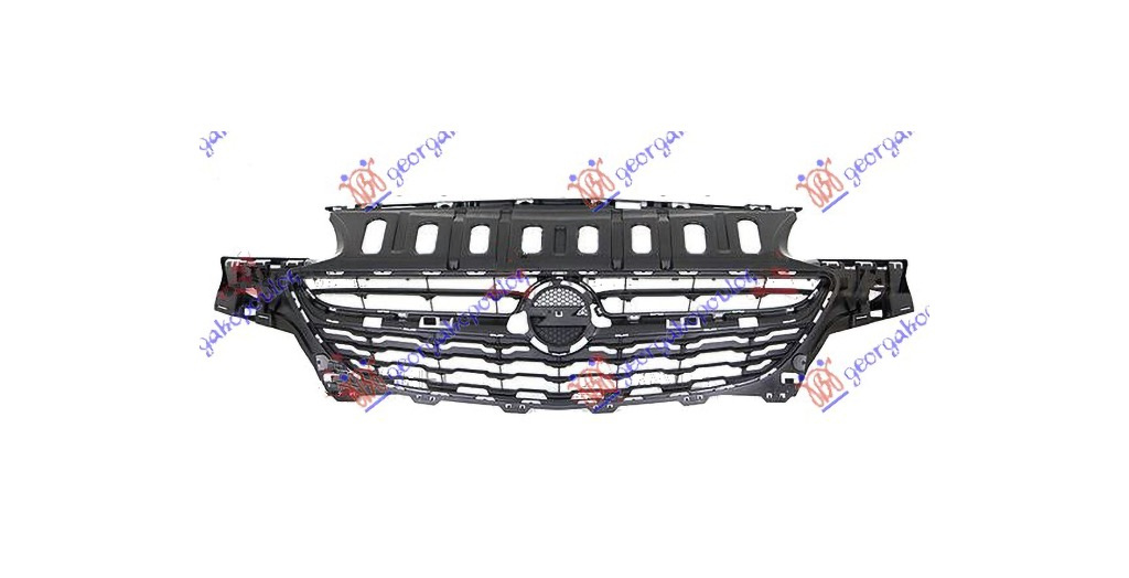 Grila bara fata Opel Corsa E 2015-2019 NOUA 1320244 13419813 39003645 39045431