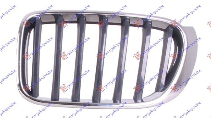 Grila Bara Fata/Radiator Stanga BMW X3 F25 2014 2015 2016 2017