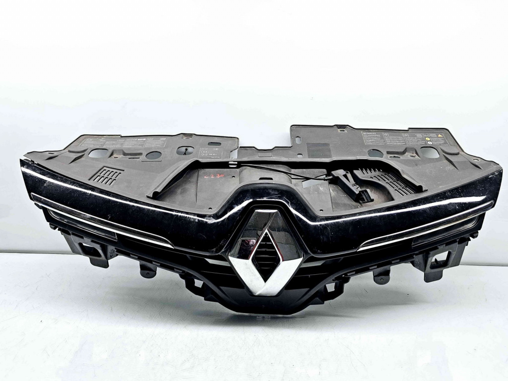 Grila bara fata Renault Clio 4 (B98) Hatchback [Fabr 2012-2020] 628101467R