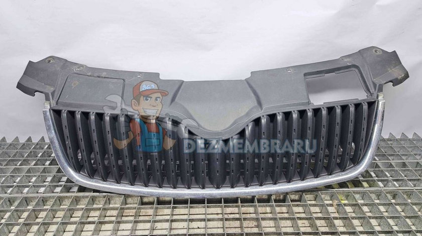 Grila bara fata Skoda Fabia 2 Combi (5J, 545) [Fabr 2007-2014] 5J0853668A