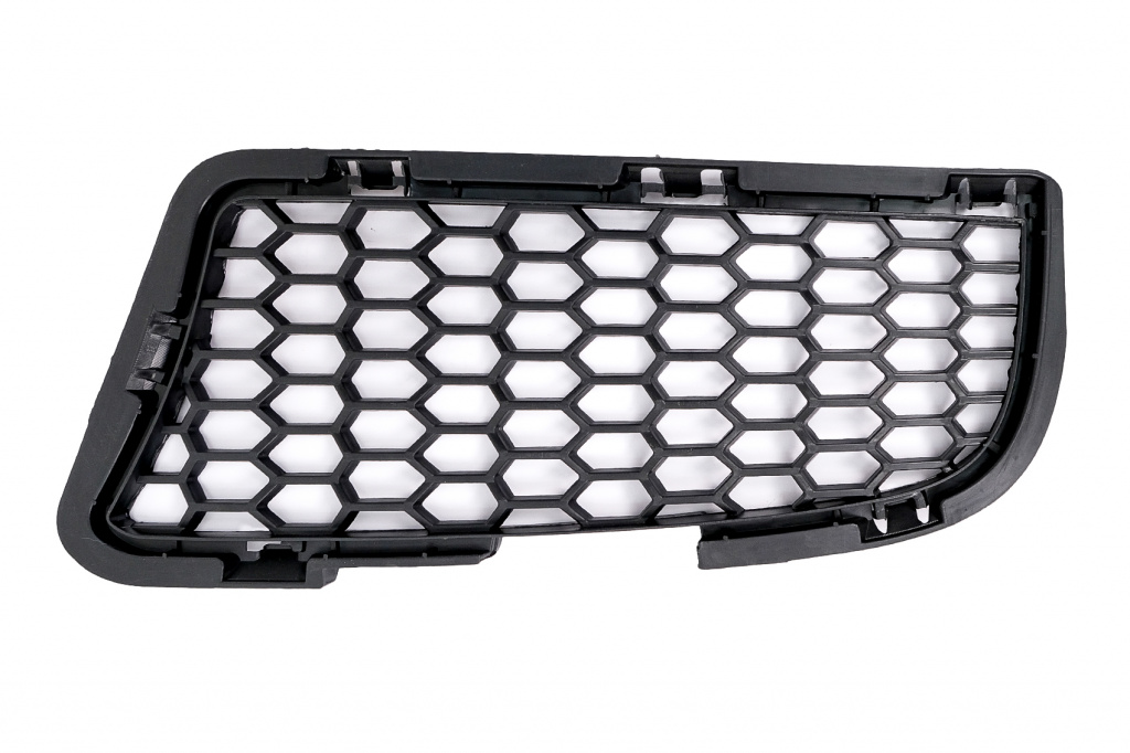 Grila Bara Fata Stanga Ornament Proiectoare Compatibil Cu Bmw Seria 5 F10 / F11 2009-2016 Non-LCI &amp; LCI Desing Bara Fata M-Technik Design SGBMF10M5LH