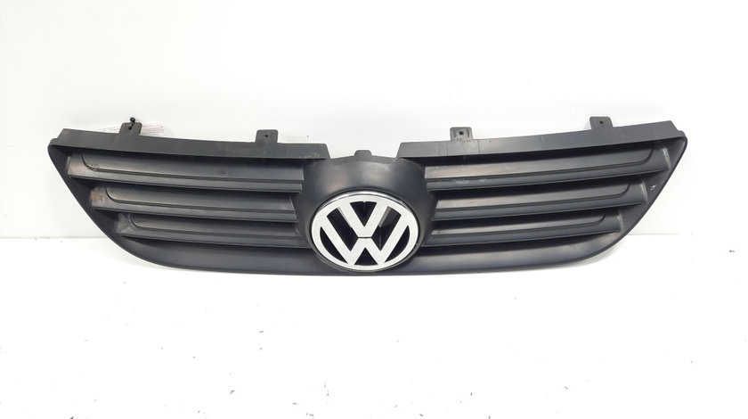 Grila bara fata sus centrala cu sigla, cod 6Q0853653E, Vw Polo (9N) facelift (id:588550)