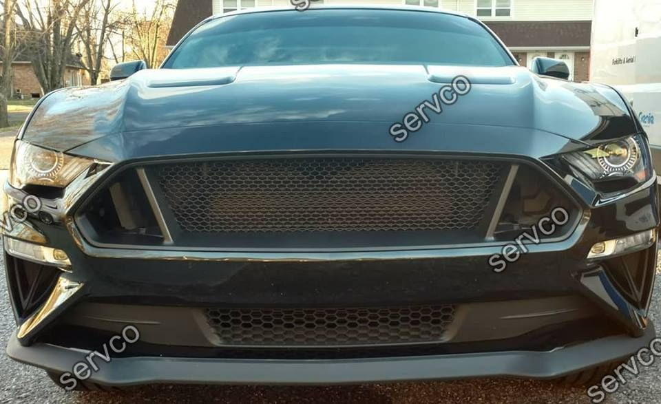 Grila bara fata sus Ford Mustang GT, EcoBoost 2018-2021 v1