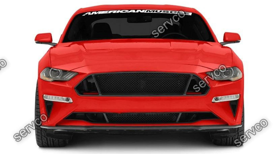 Grila bara fata sus Ford Mustang GT, EcoBoost 2018-2021 v1