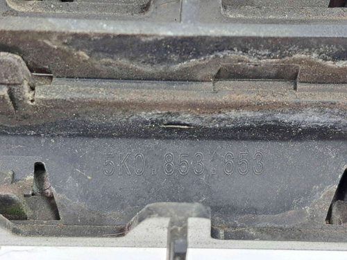 Grila bara fata Volkswagen Golf 6 (5K1) [Fabr 2009-2013] 5K0853653