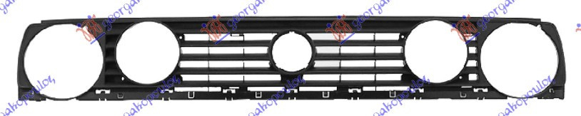 Grila Bara Fata - Vw Golf Ii 1984 , 191853653f01c