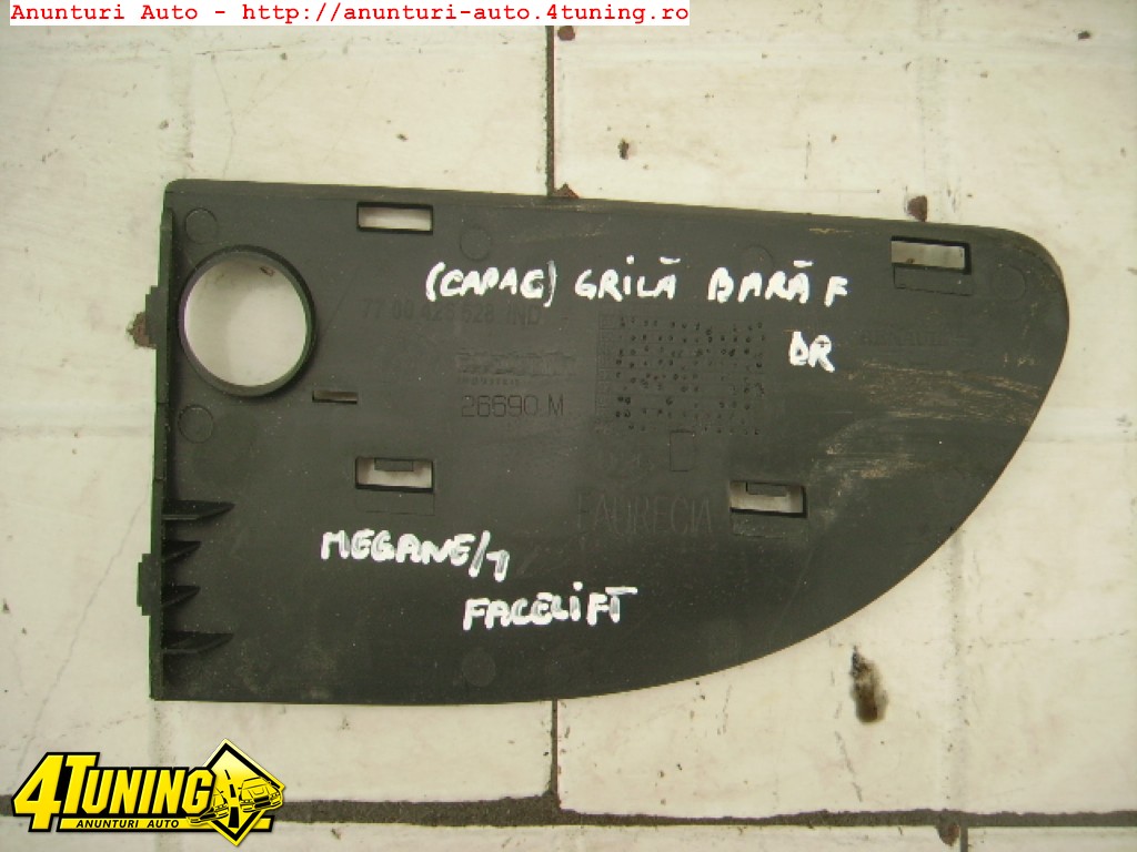 Grila bara protectie Renault Megane