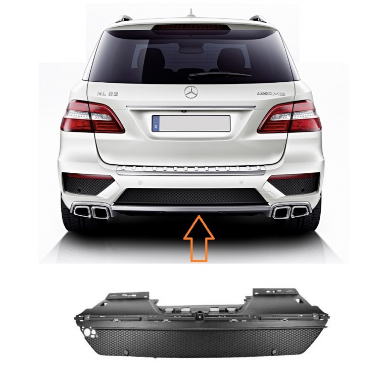 Grila Bara Spate Central Oe Mercedes-Benz GL-Class X166 2012-2015 AMG A1668850753
