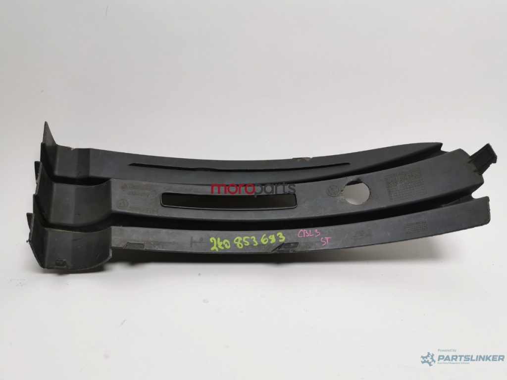 Grila bara stanga fata VOLKSWAGEN CADDY III Estate 2KB, 2KJ, 2CB, 2CJ 2004 - 2015 1.9 TDI BJB, BLS VAG 2K0853683