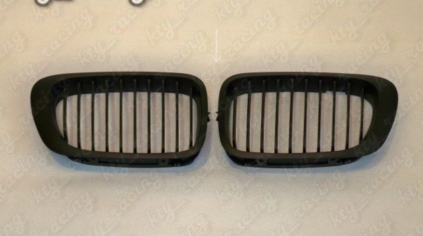 GRILA BMW E46 SERIA 3 CABRIO 98-01 NEGRU MAT BE46M2