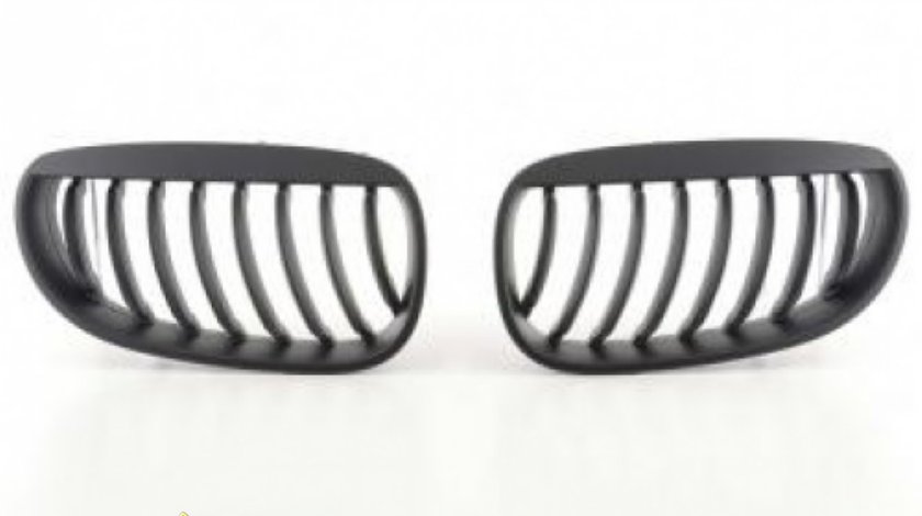 Grila BMW E60 cu pleoapa negru