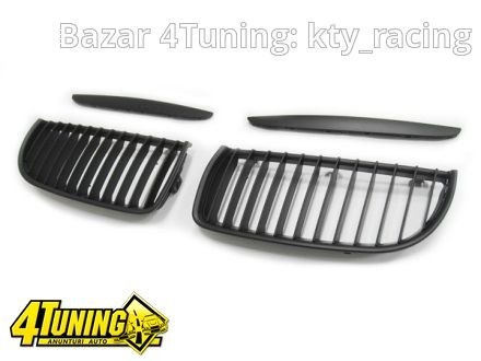 GRILA BMW E90 SERIA 3 OEM LOOK NEGRU MAT BE90M