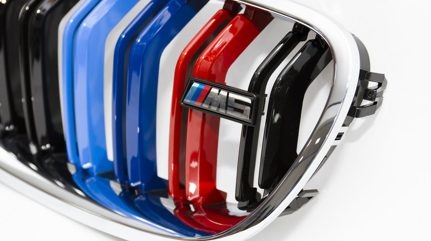 Grila Bmw F10 chrome 3 culori M///