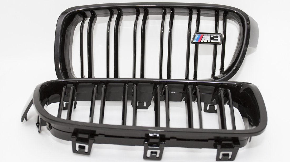 Grila BMW M5 M3 negru mat-lucios BMW seria5 seria3 F10--F30