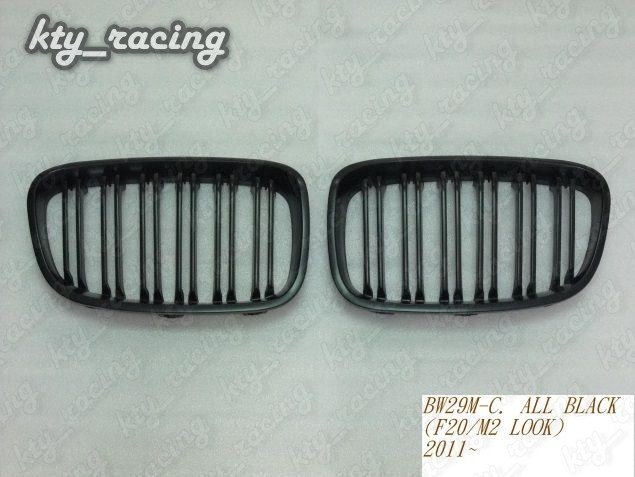 GRILA BMW SERIA 1 F20 ( 2011 - UP ) M LOOK NEGRU MAT BW29M-C
