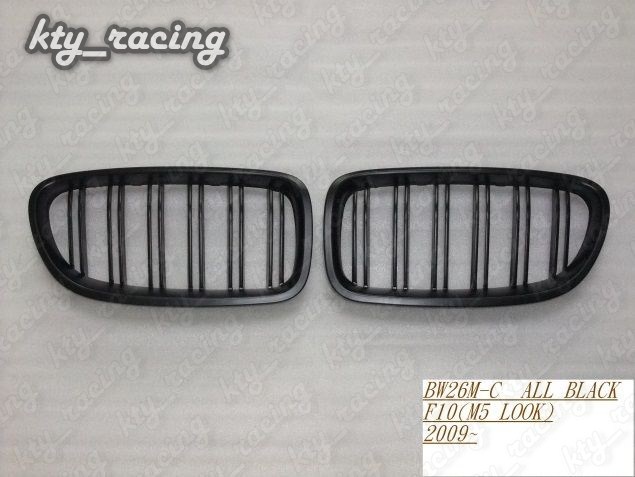 GRILA BMW SERIA 5 F10 NEW M5 M LOOK NEGRU MAT BW26M-C