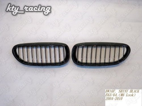 GRILA BMW SERIA 6 E64 CABRIO 04-10 NEGRU LUCIOS BW16-F