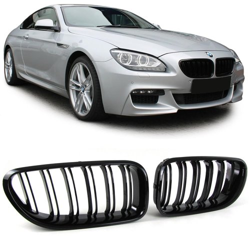 GRILA BMW SERIA 6 F12 F13  (2012-up) Negru Mat si Lucios