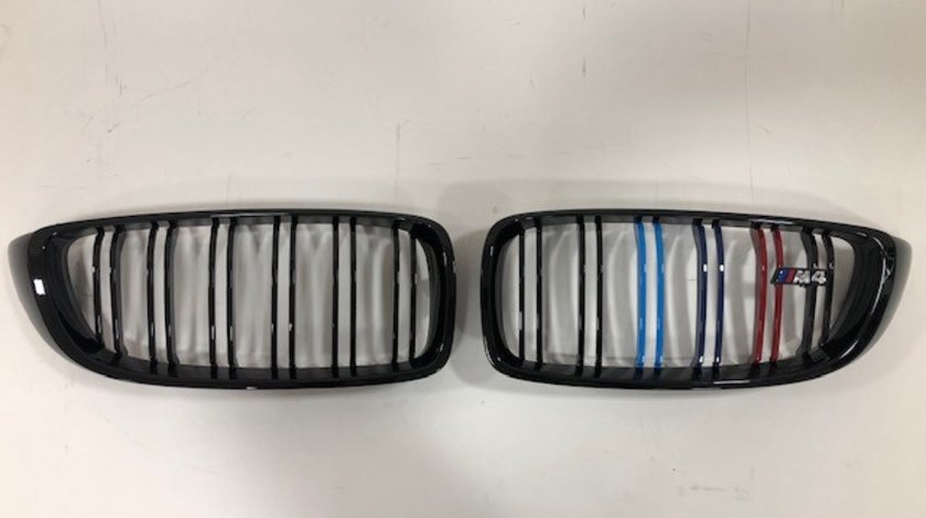Grila BMW seria4 F32 F33 Glos Black TRI culor Model ///M seria4 F