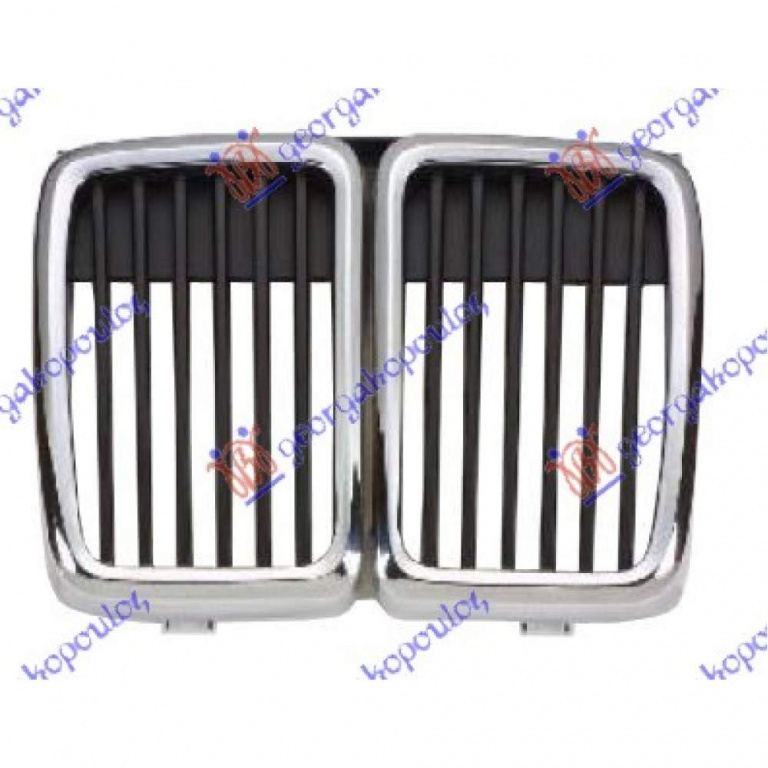 Grila - Bmw Series 3 (M40) 1988 , 51131945885