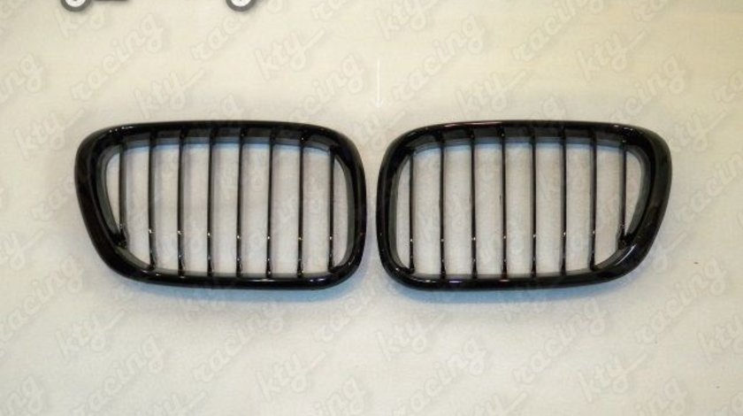 GRILA BMW X5 E53 NONFACELIFT 00-03 NEGRU LUCIOS BW05G