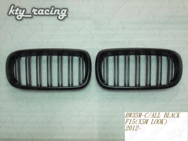 GRILA BMW X5 F15 X5M LOOK (2015-UP) NEGRU MAT BW35M-C