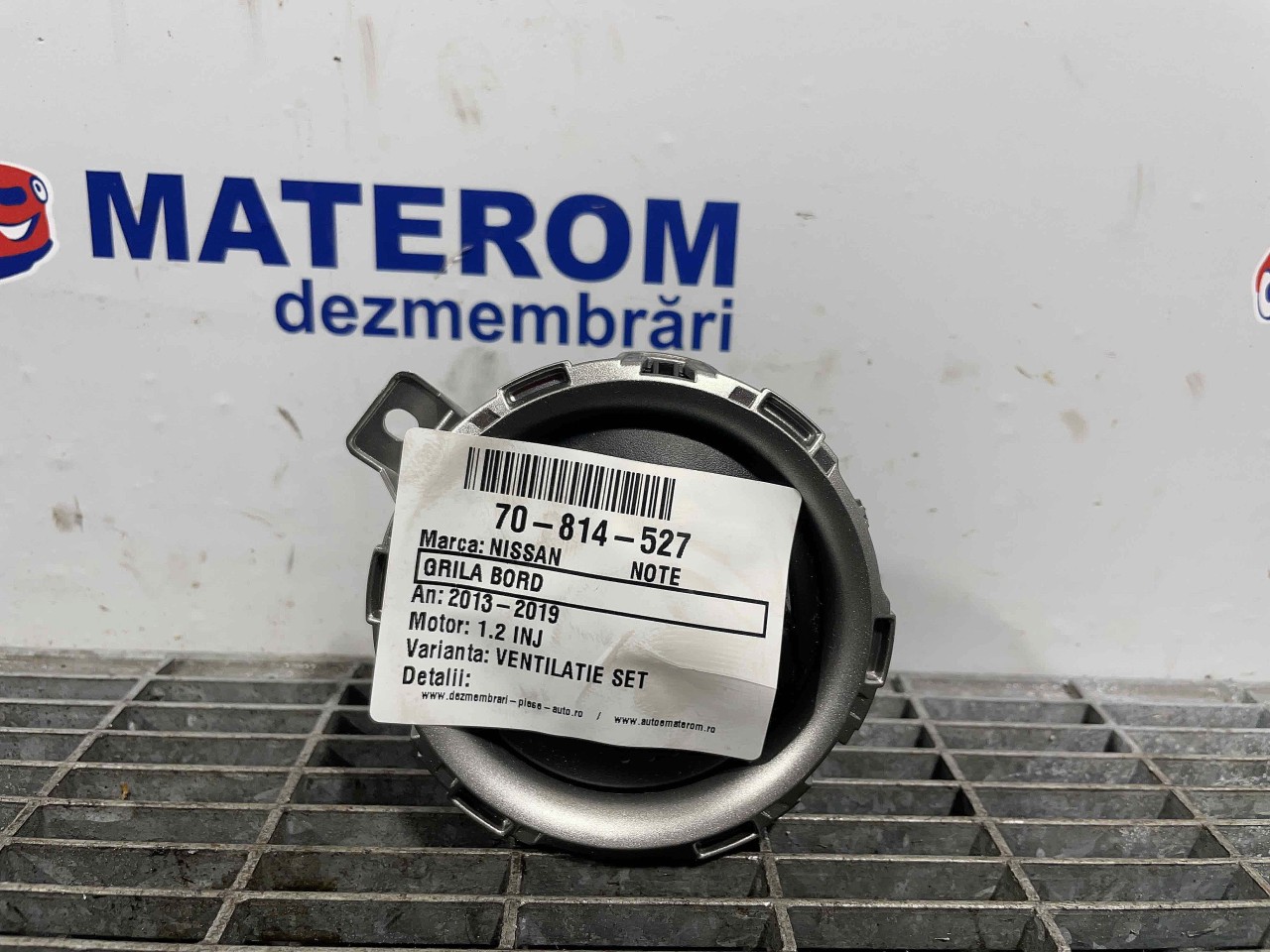 GRILA BORD NISSAN NOTE NOTE 1.2 INJ - (2013 2019)