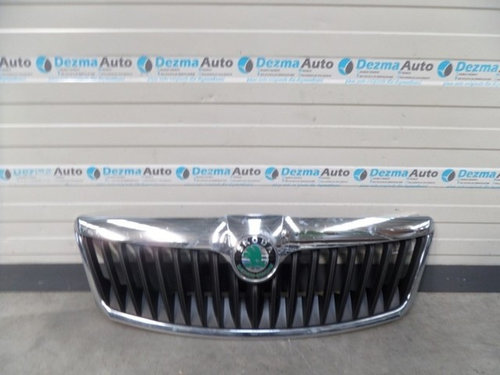 Grila capota fata, 1Z0853651C, Skoda Octavia (1Z3) 2004-2013 (id:110747)