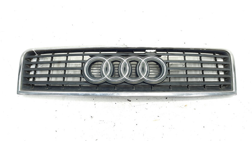 Grila capota fata centrala cu sigla, cod 4B0853651F, Audi A6 Allroad (4BH, C5) (idi:528806)