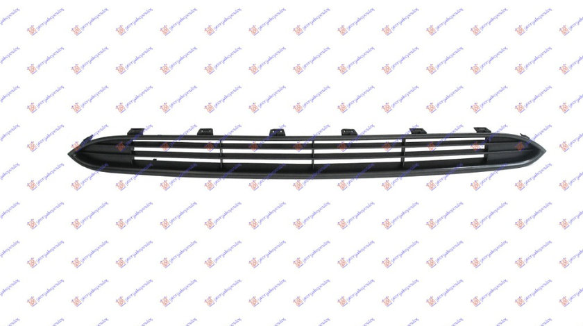 Grila Carbon Metal Superioara Bara Fata Fiat Punto EVO 2009-2010-2011- 2012