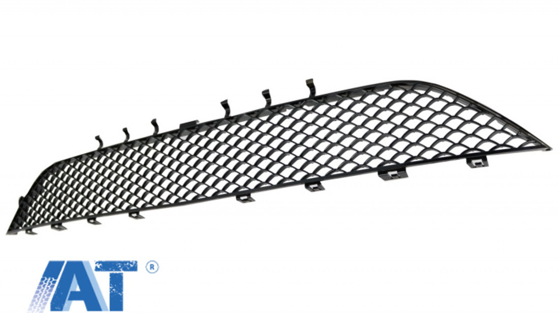 Grila Central Inferioara compatibil cu Mercedes S-Class W222 (2013-2017) S63 Design Negru Lucios