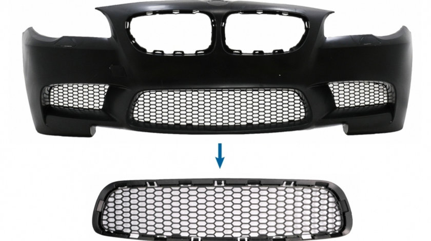 Grila central inferioara compatibila cu BMW Seria 5 F10 F11 M5 (2009-2017) FBGBMF10M5