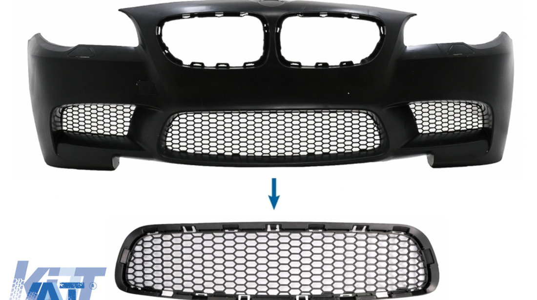 Grila central inferioara compatibila cu BMW Seria 5 F10 F11 M5 (2009-2017)