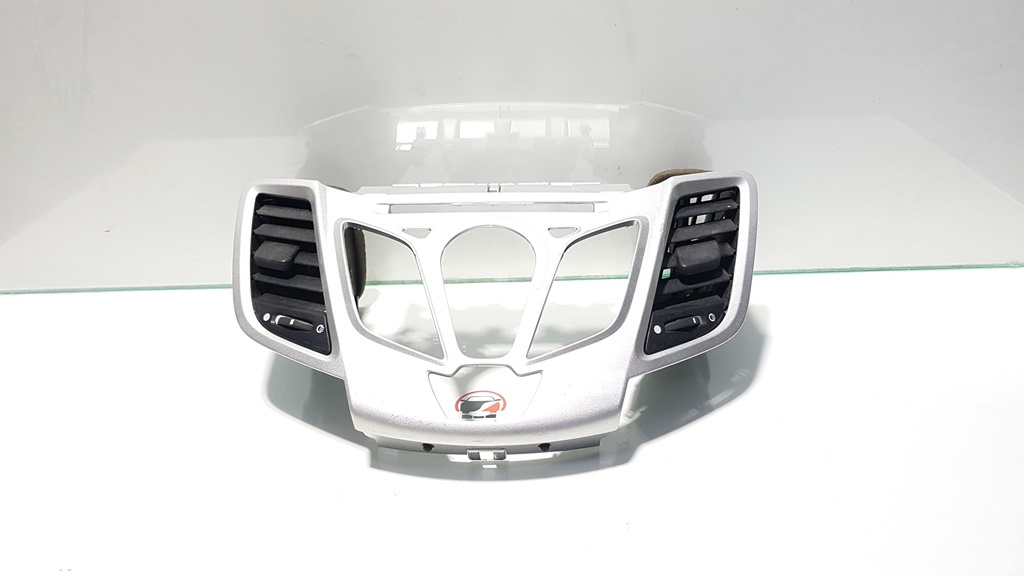 Grila centrala aer bord, cod 8A61-18A802-AGVW, Ford Fiesta 6 (id:394045)
