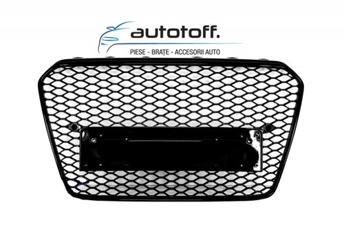 Grila Centrala Audi A5 8T (2012-2015) RS Design Negru