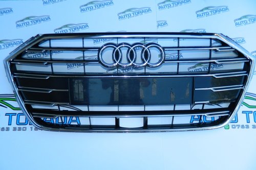 Grila centrala bara fata AUDI A8 D5 4N0 model 2018 2019 2020 2021 2022 cod 4N0853651 J