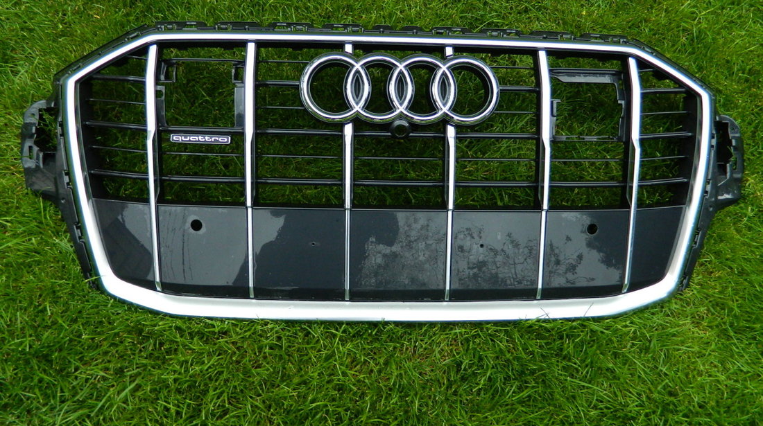 Grila centrala bara fata Audi Q7 S-Line model 2020-2024 cod 4M0853651AJ