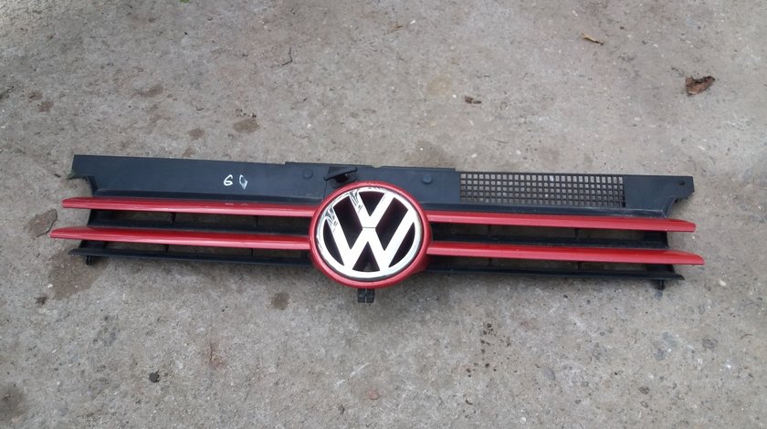 Grila Centrala bara Fata Vw Golf 4 Visniu Metalizat