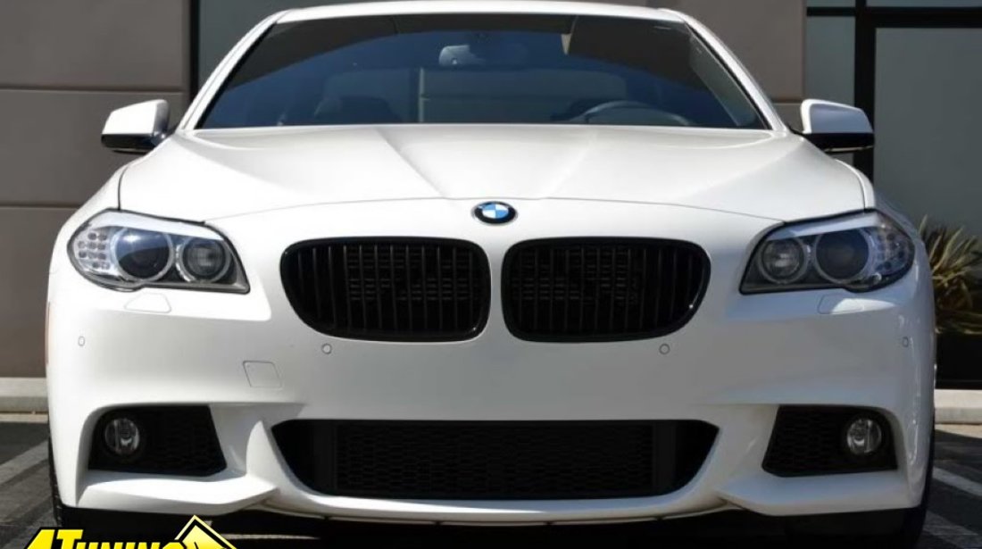 Grila centrala BMW seria 5 F10 negru mat