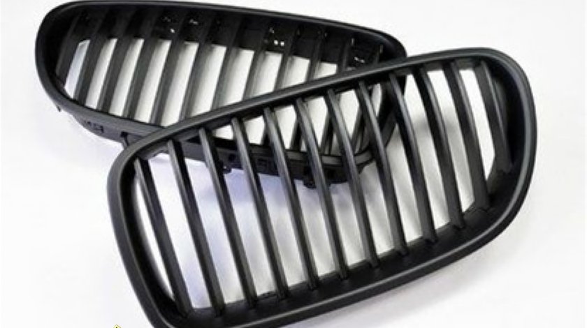 Grila centrala BMW seria 5 F10 negru mat