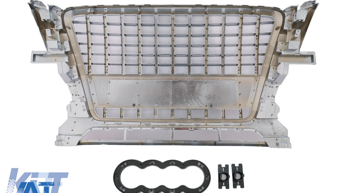 Grila Centrala compatibil cu Audi Q5 8R (2008-2011) Crom