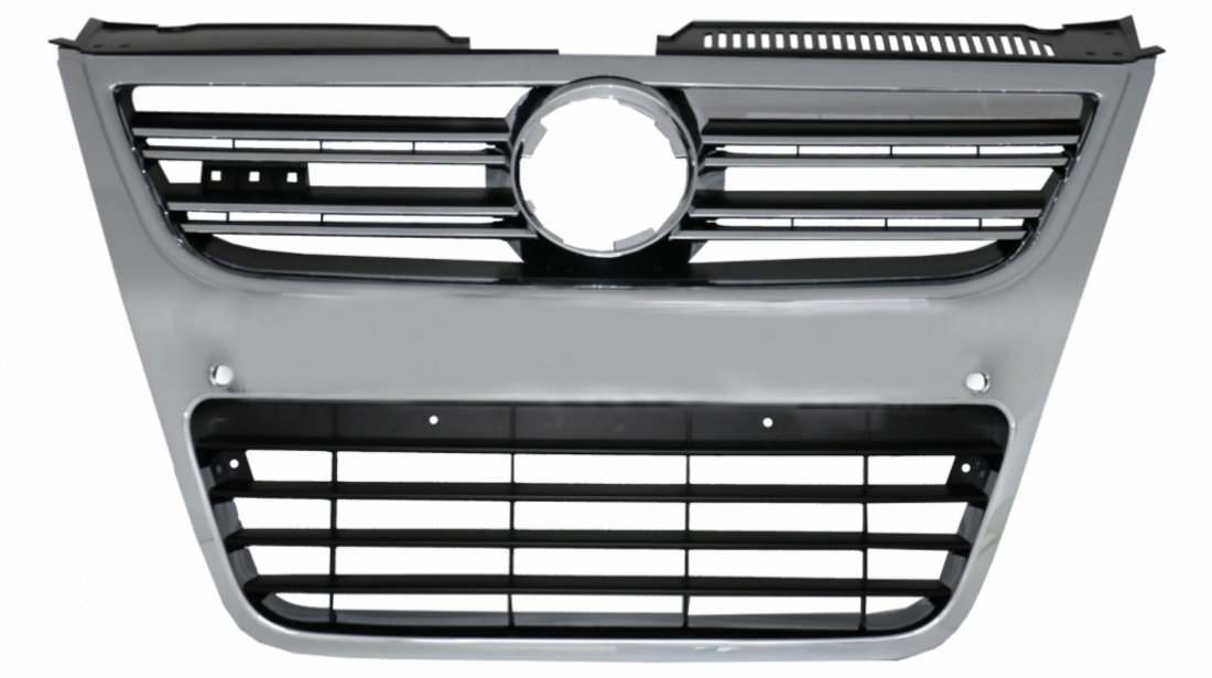 Grila centrala compatibil cu VW Passat 3C (2007-2010) doar pentru R36 OEM Bara cu PDC FGVWP3CR36