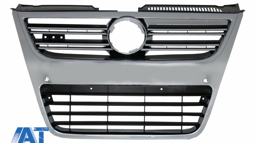 Grila centrala compatibil cu VW Passat 3C (2007-2010) doar pentru R36 OEM Bara cu PDC