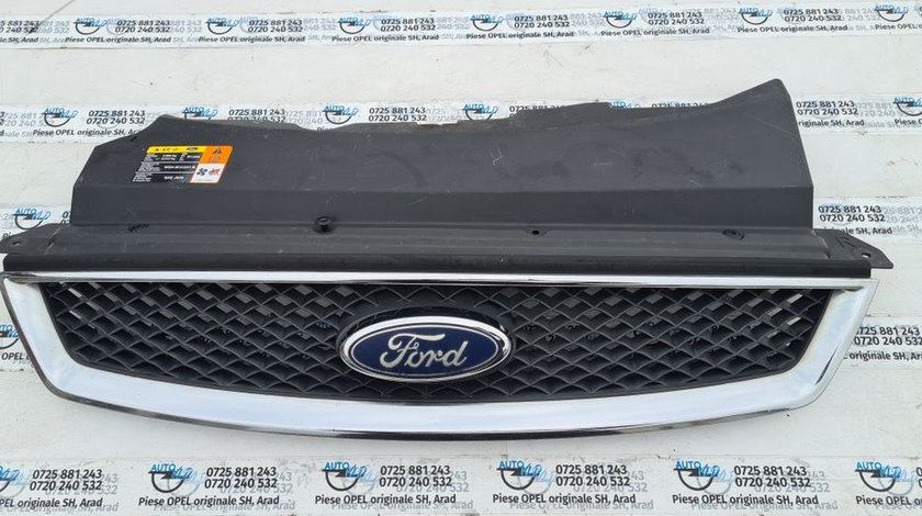 Grila centrala crom radiator Ford Focus MK2 II Sedan DA 2005-2010