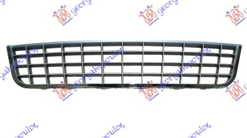 Grila Centrala Cu Bandou Cromat Fiat Linea 2007-2008-2009-2010-2011-2012-2013