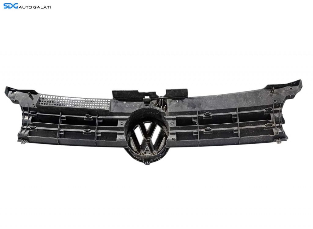 Grila Centrala cu Emblema Sigla de pe Bara Spoiler Fata Volkswagen Golf 4 1998 - 2005 Cod 1J0853655D 1J0853651F 1J0853653A [L6147]