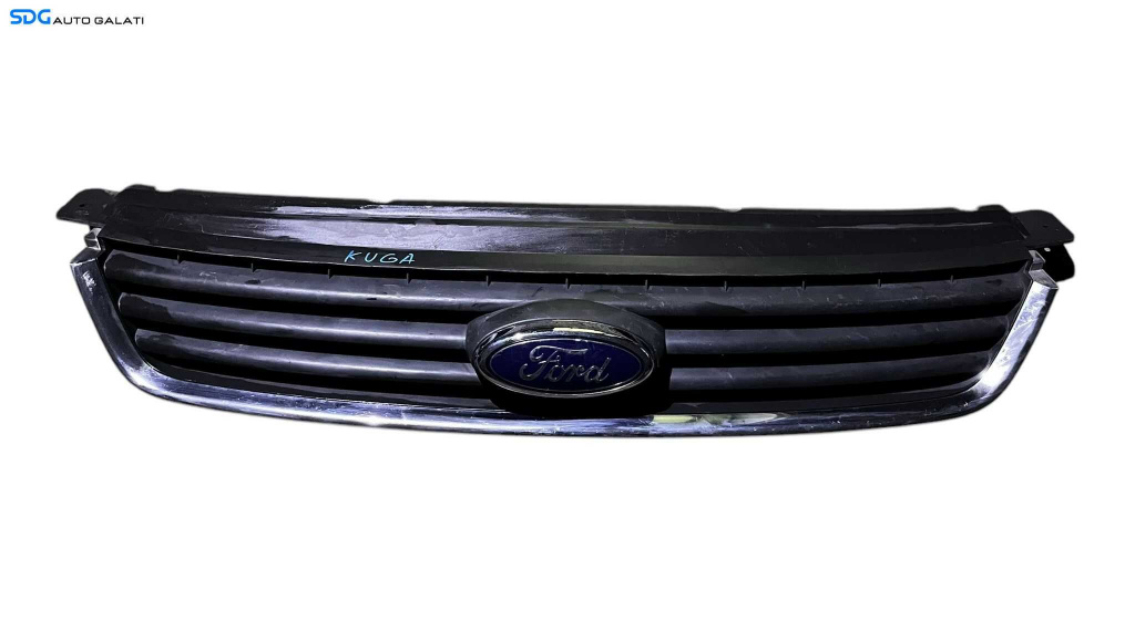 Grila Centrala cu Emblema Sigla de pe Bara Spoiler Ford Kuga 1 2008 - 2013 Cod 8V41-R7081-A [L5343]